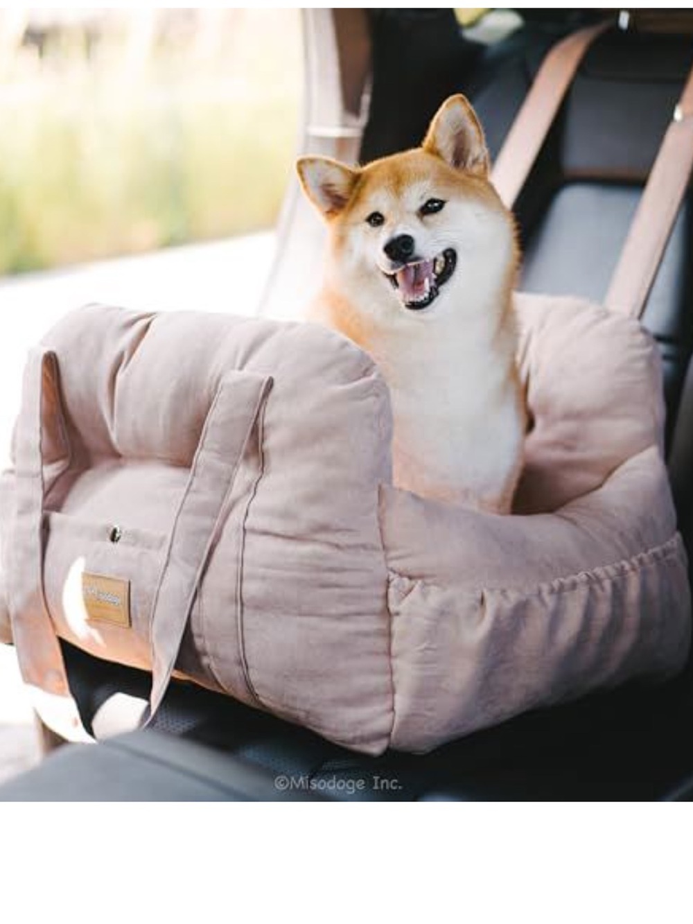 Misodoge Dog Car Booster Seat for Small Pets up to 30 lbs NEW